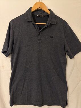 Travis Mathew Men's Polo - Charcoal Gray